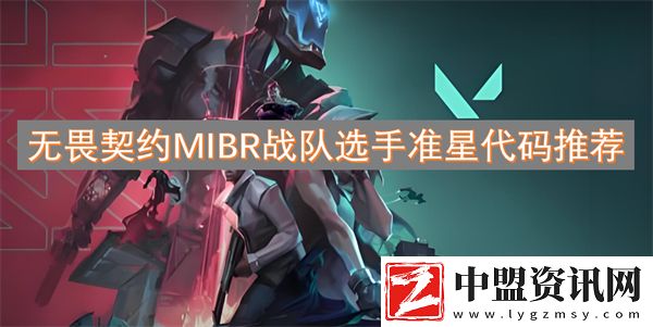 無畏契約MIBR戰(zhàn)隊選手準(zhǔn)星代碼推薦