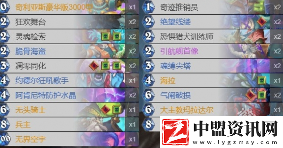 爐石傳說星艦DK最新卡組代碼分享