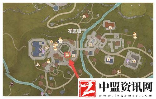 無限暖暖花愿鎮(zhèn)商人在哪里