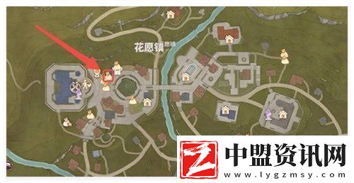 無限暖暖花愿鎮(zhèn)商人在哪里